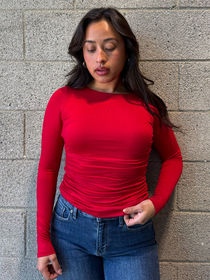Gemma Top-Red