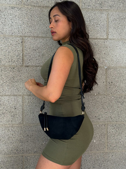 Nicolette Dress-Olive