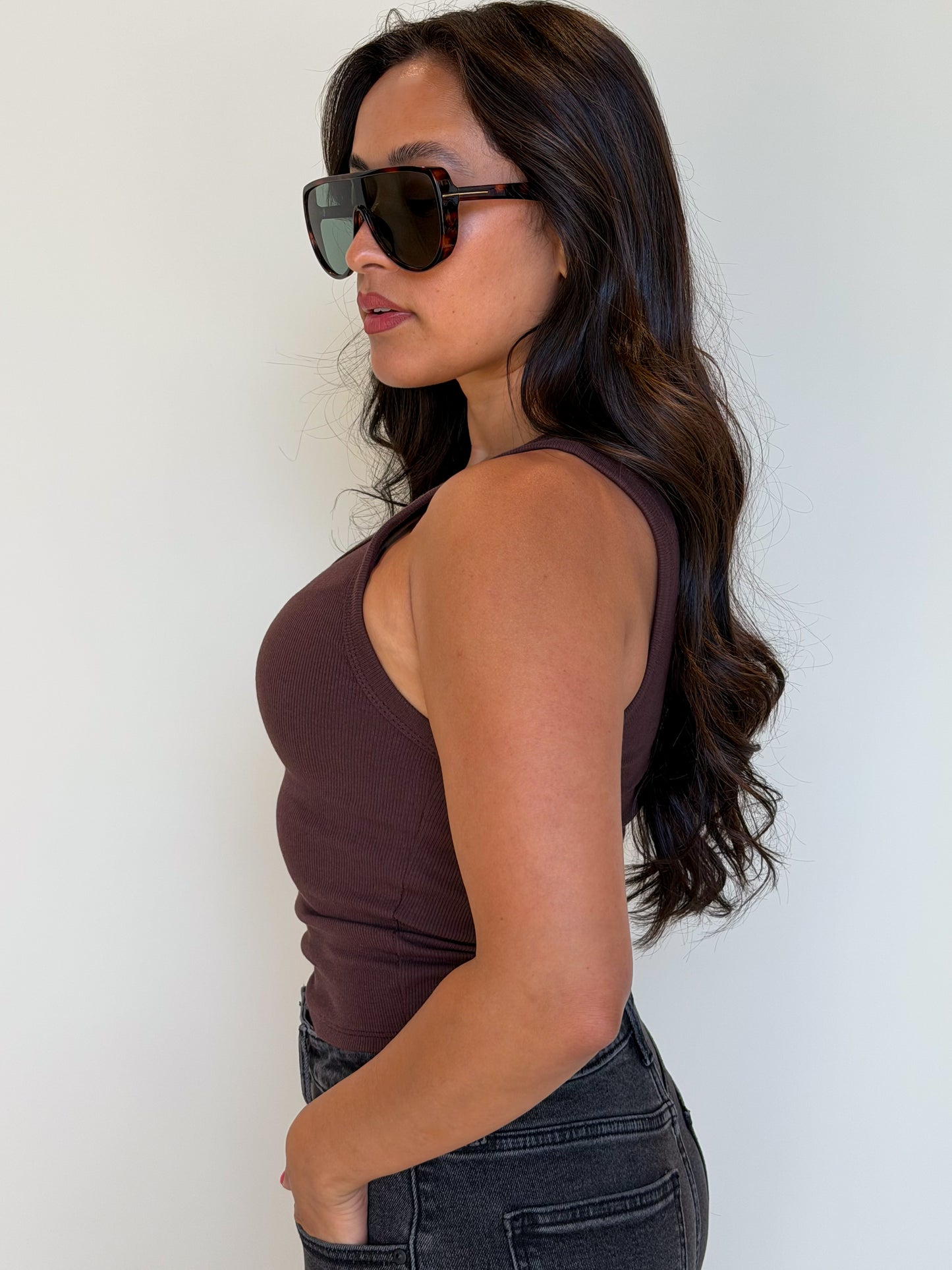 Fresh Air Tank-Brown