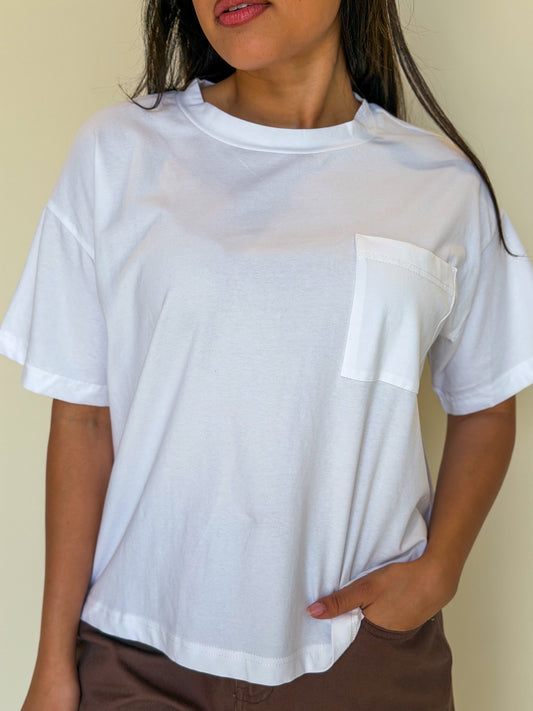 Elora Top-White