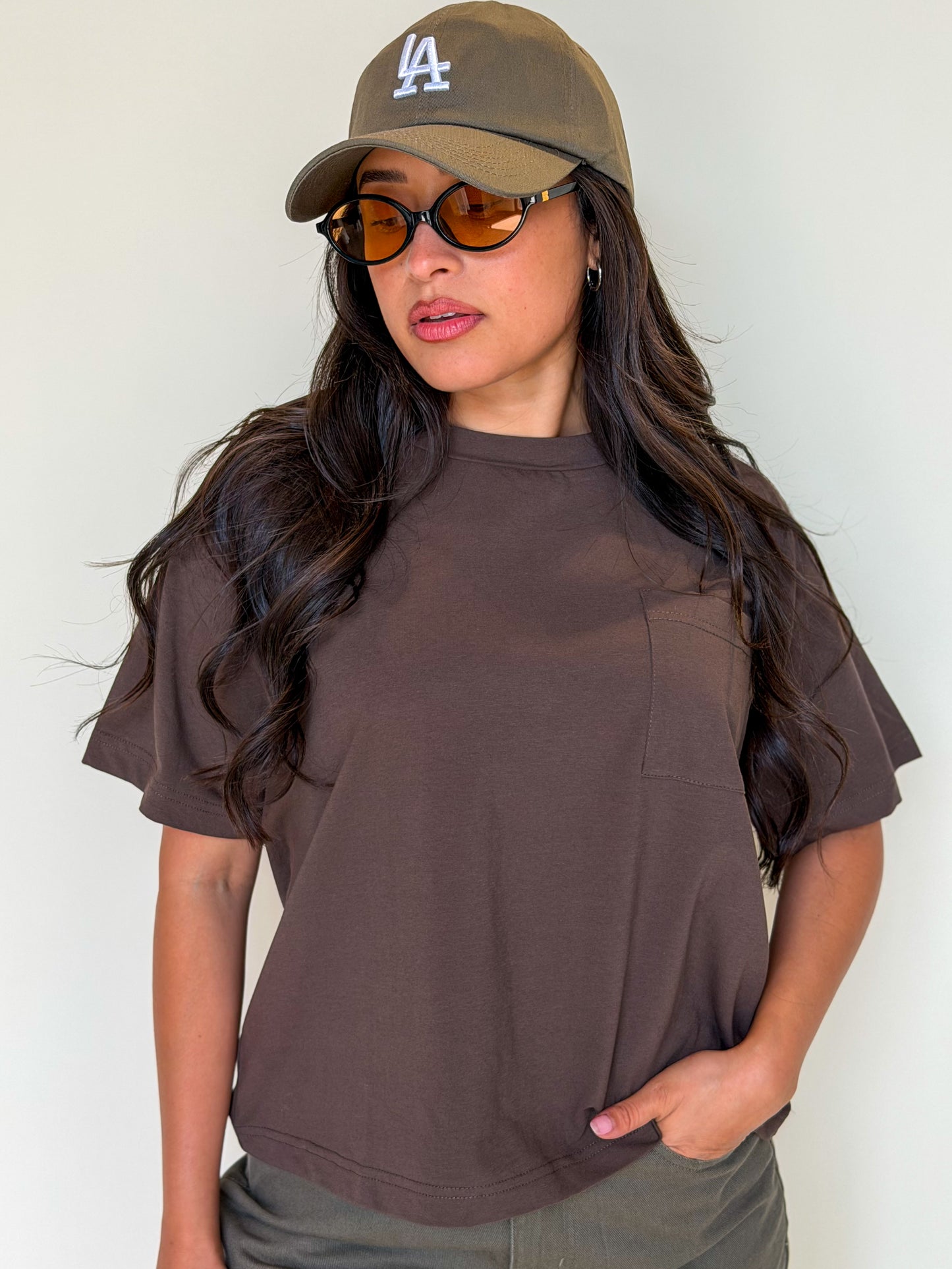 Elora Top-Brown