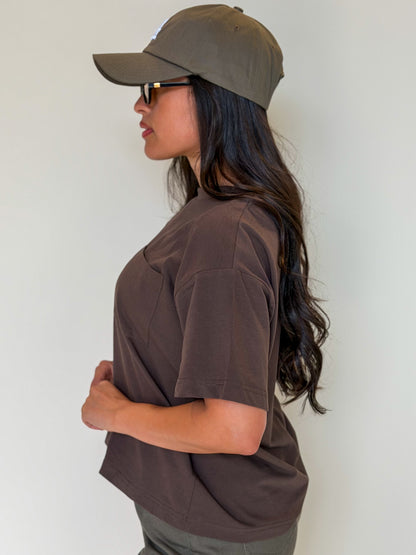 Elora Top-Brown