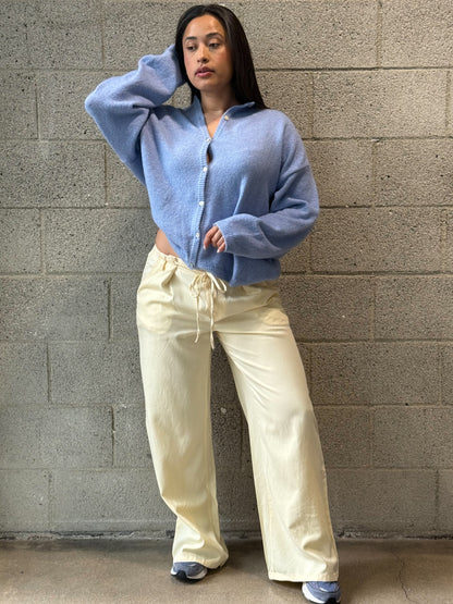 Clear Skies Cardigan-Light Blue