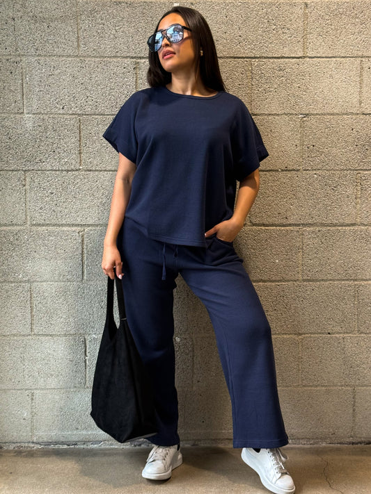 Late Checkout Set-Navy