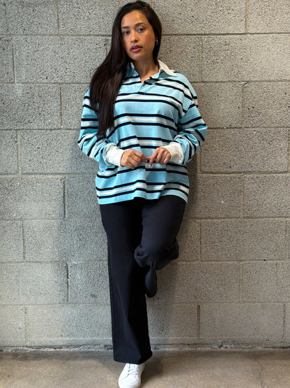 Ice Breaker Top-Sky/Navy