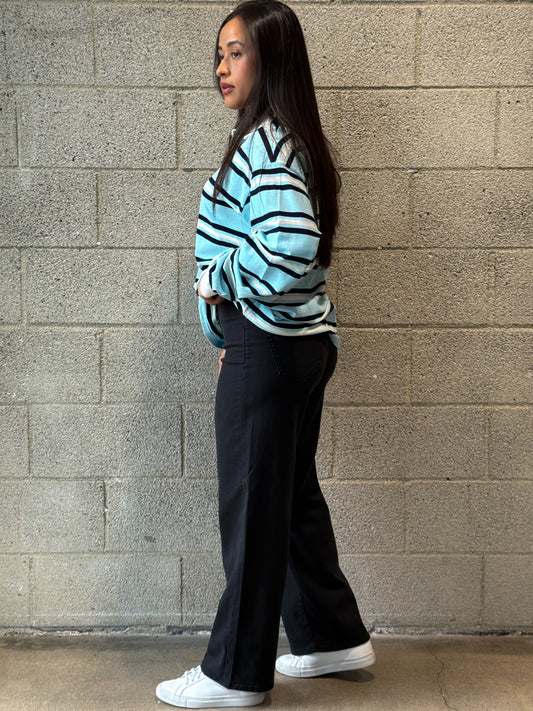 Ice Breaker Top-Sky/Navy