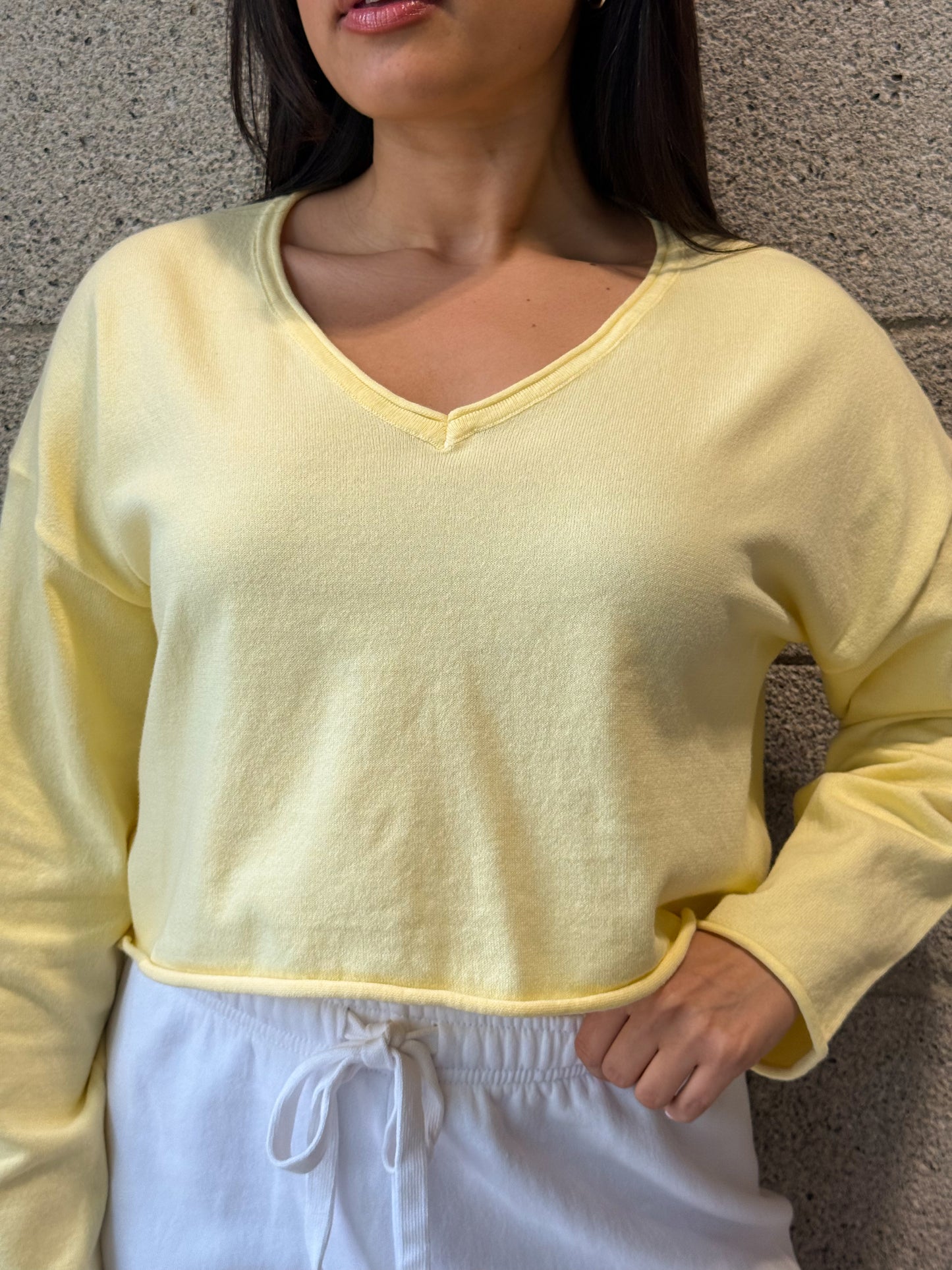 New Air Sweater- Butter