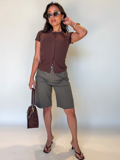 Shape Up Top-Brown