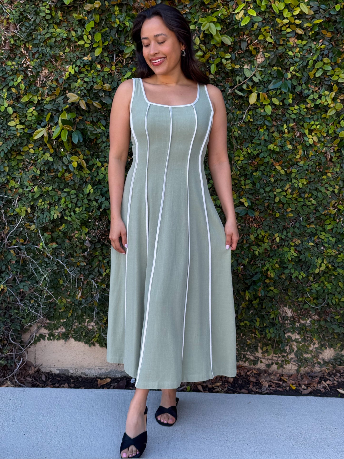Persia Dress-Sage