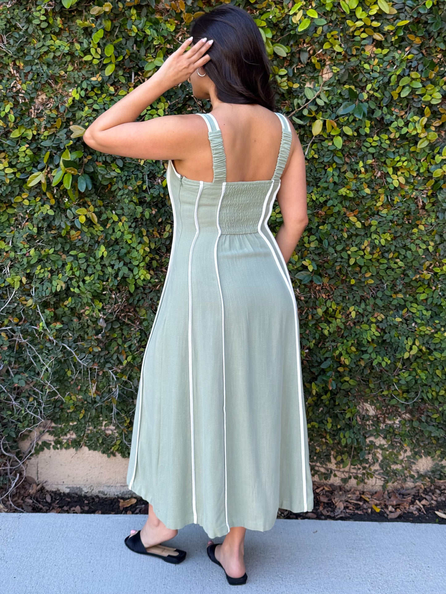 Persia Dress-Sage