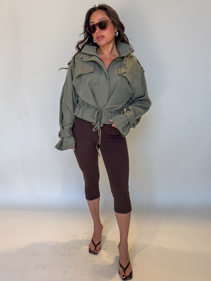 Edge Jacket-Olive