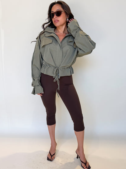 Edge Jacket-Olive
