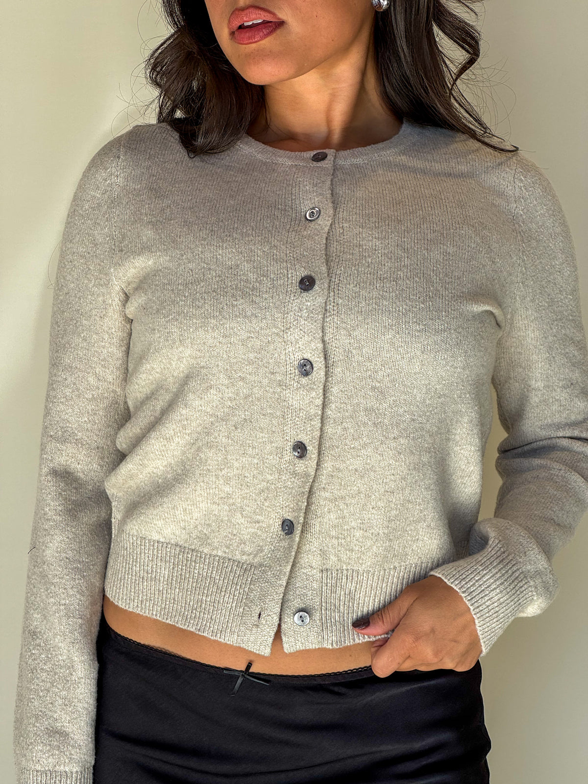 Oak Cardigan-Oat