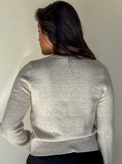 Oak Cardigan-Oat