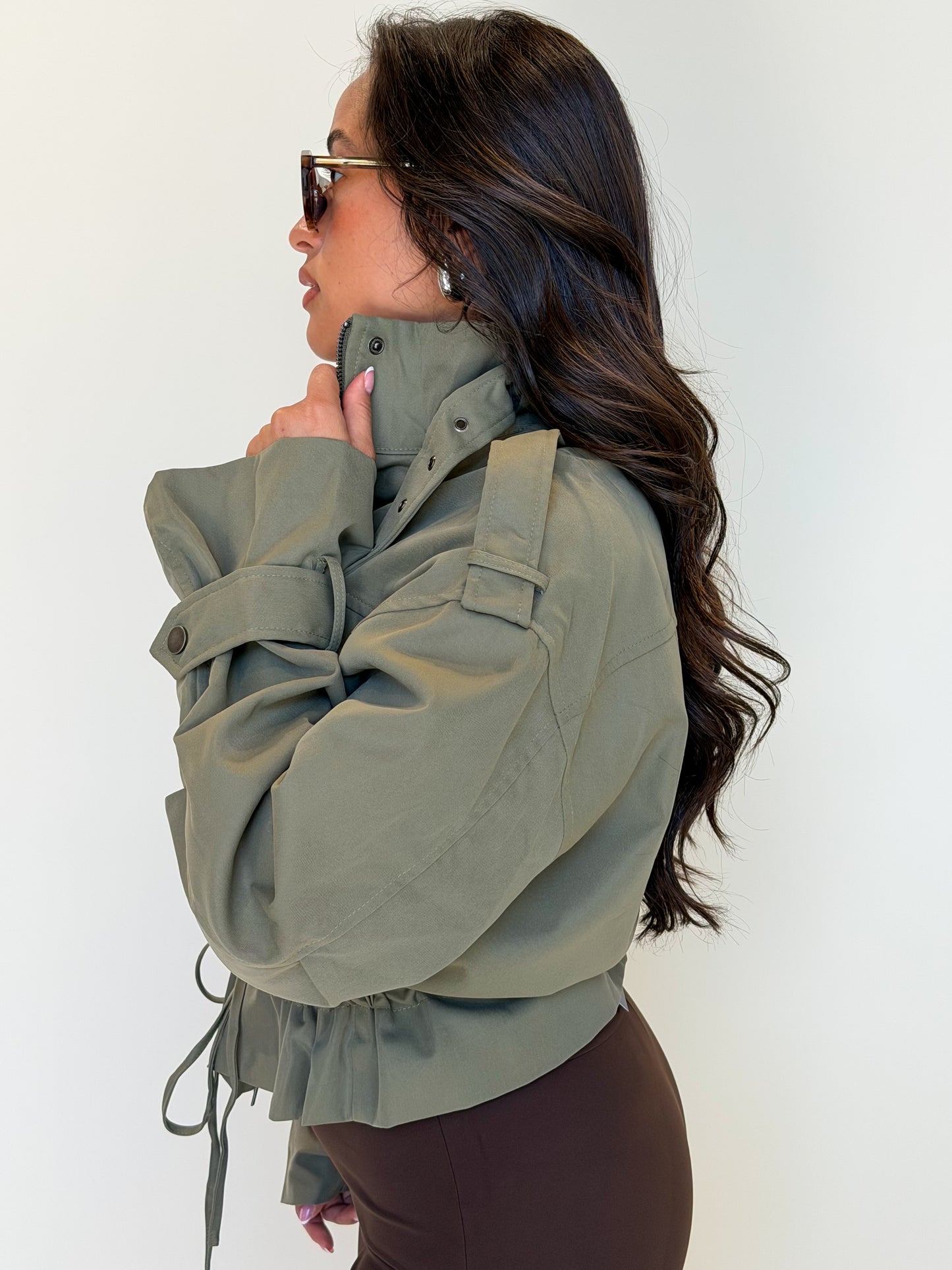 Edge Jacket-Olive