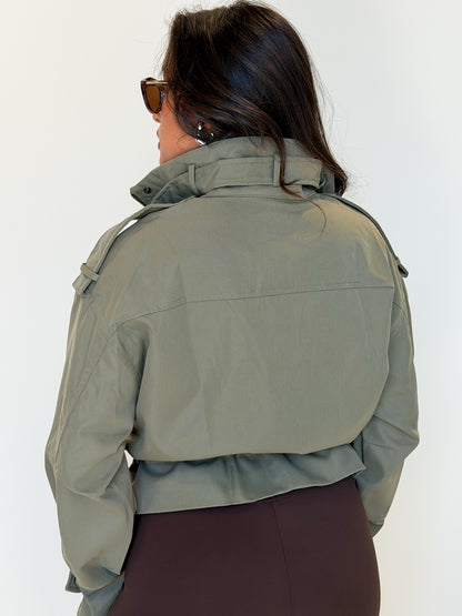 Edge Jacket-Olive