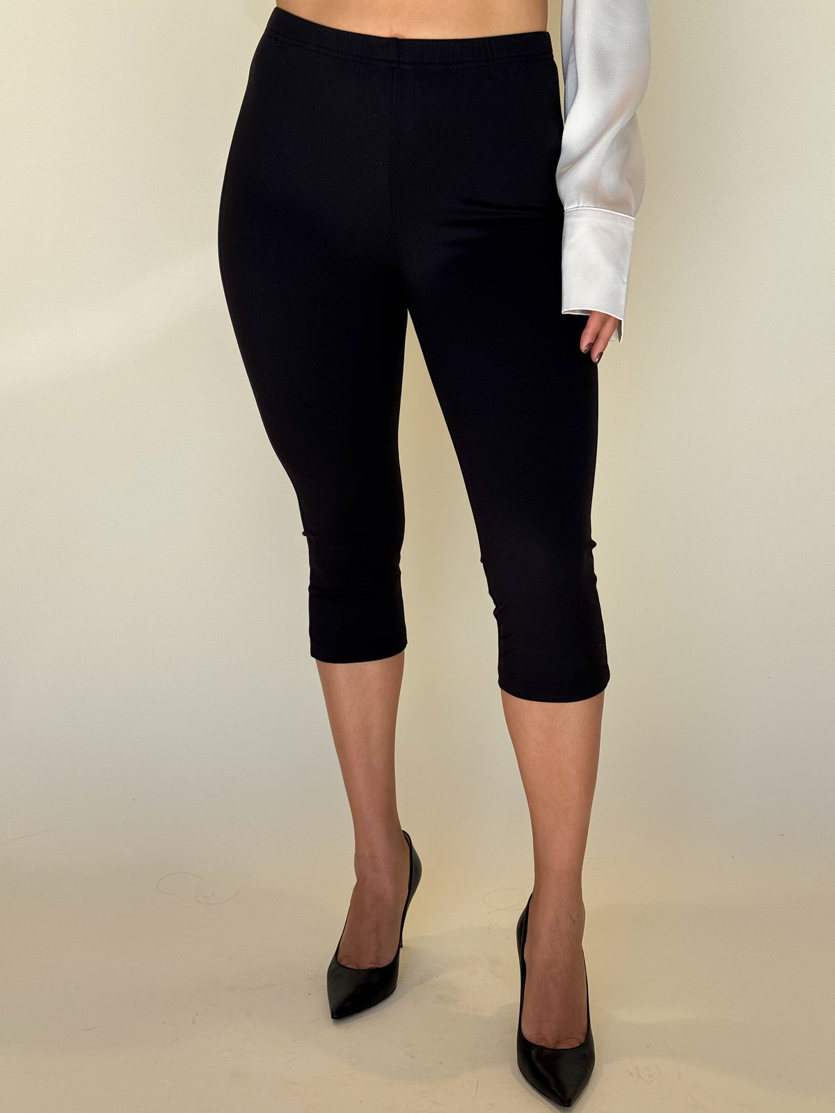 Pull In Capri-Black