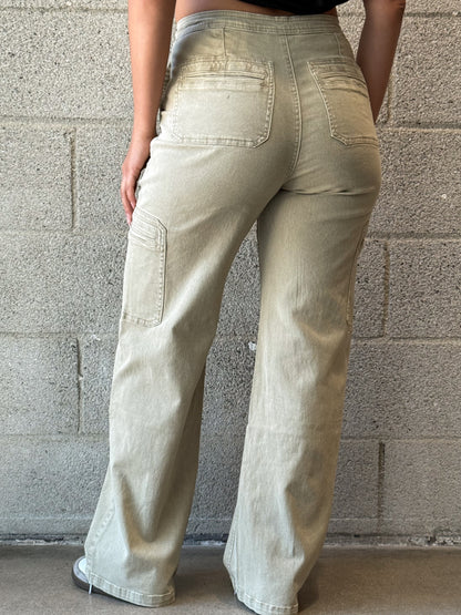 Bronco Pant-Beige