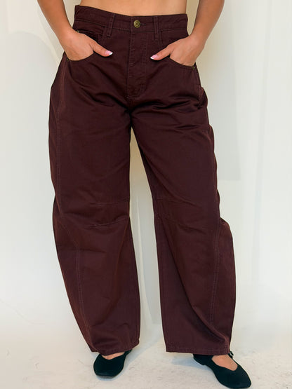 Owen Pant-Choco Wine