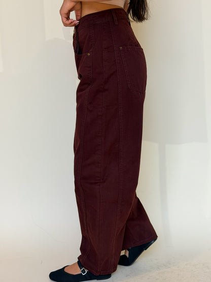Owen Pant-Choco Wine
