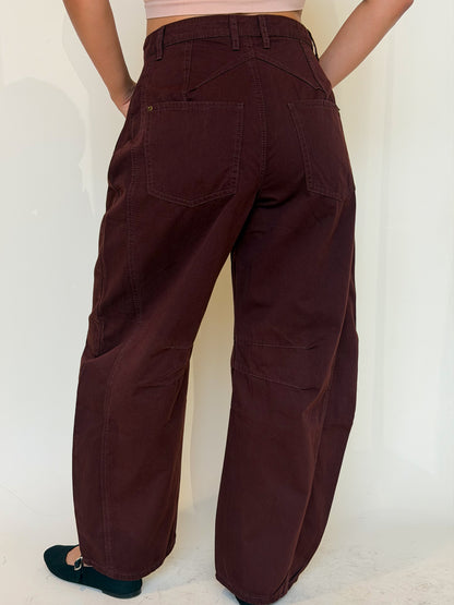 Owen Pant-Choco Wine