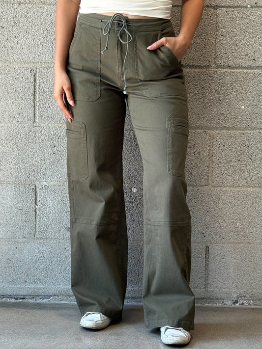 Bronco Pant-Olive