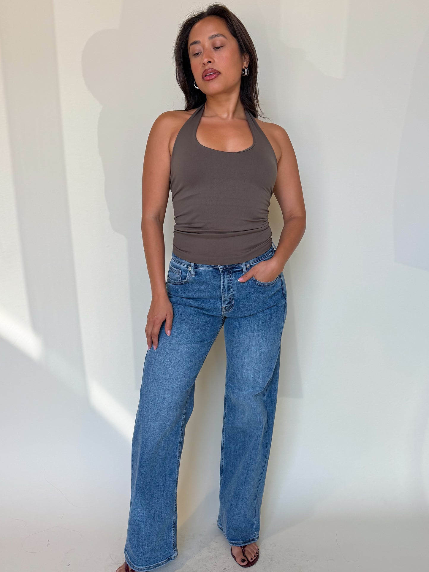 Flex Top-Olive