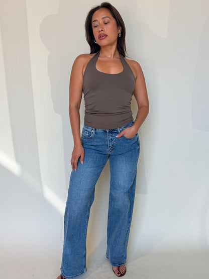 Flex Top-Olive