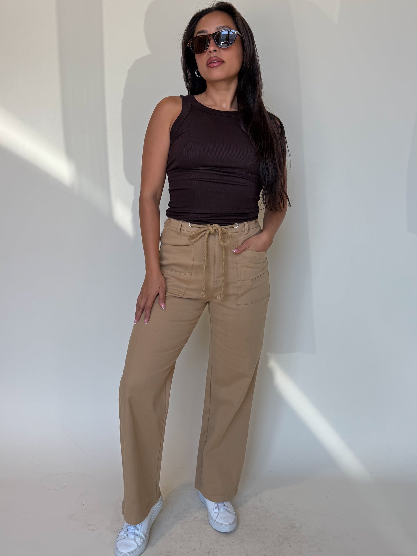 Straight Up Top-Brown