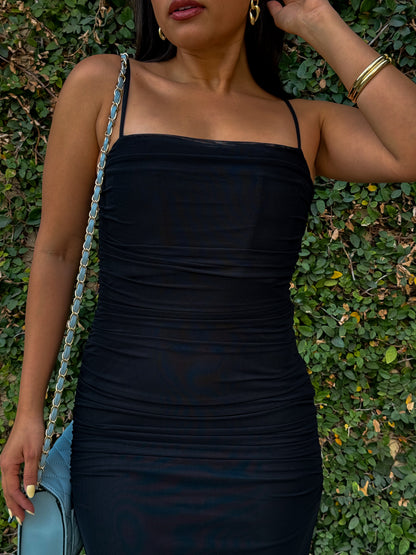 Lumiere Dress-Black