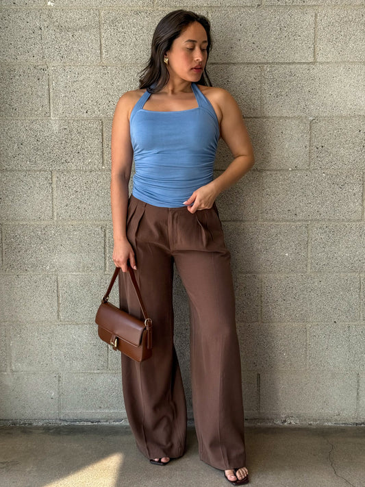 Day To Night Pant-Brown