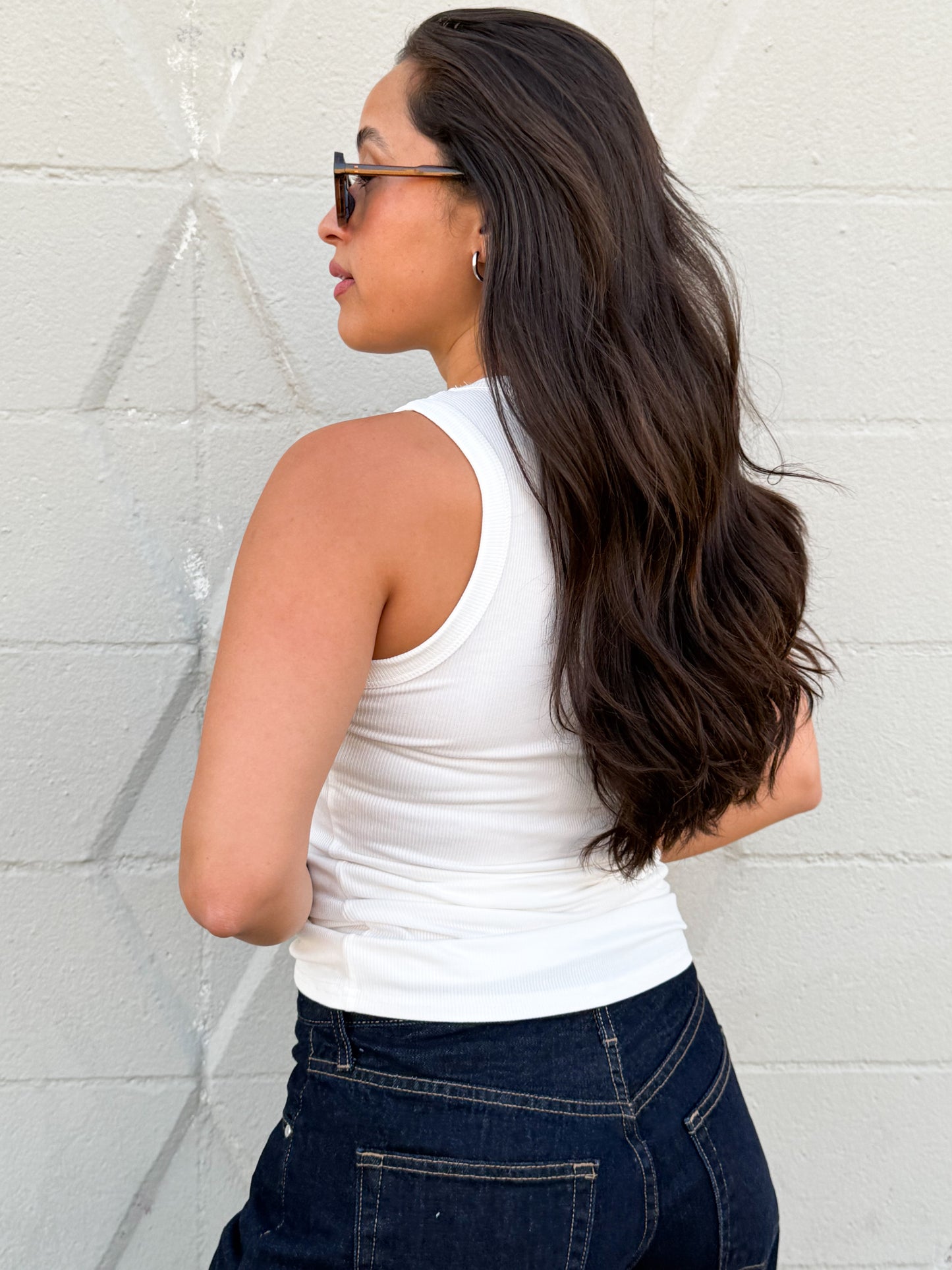 True Fit Top-White