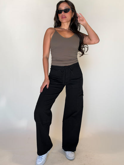 Bronco Pant-Black