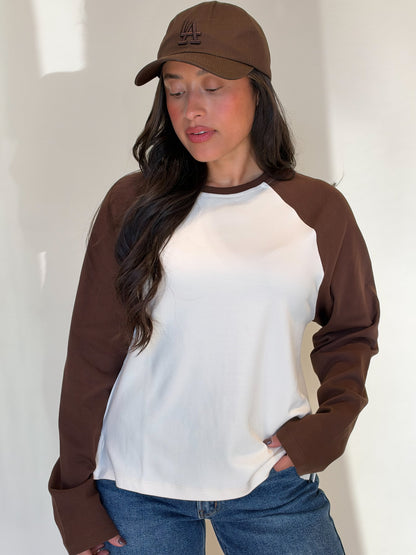 Freddie Top-Ivory/Brown