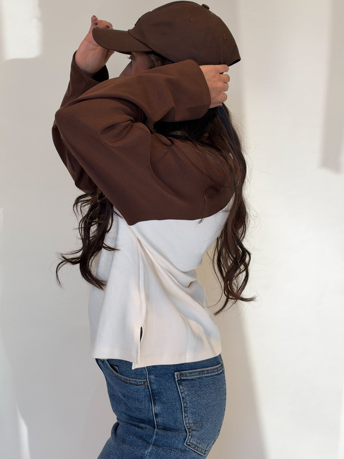 Freddie Top-Ivory/Brown
