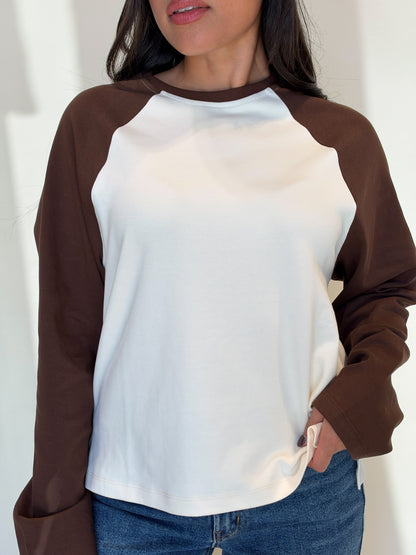 Freddie Top-Ivory/Brown