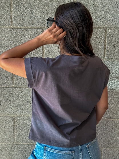 Nico Top-Charcoal