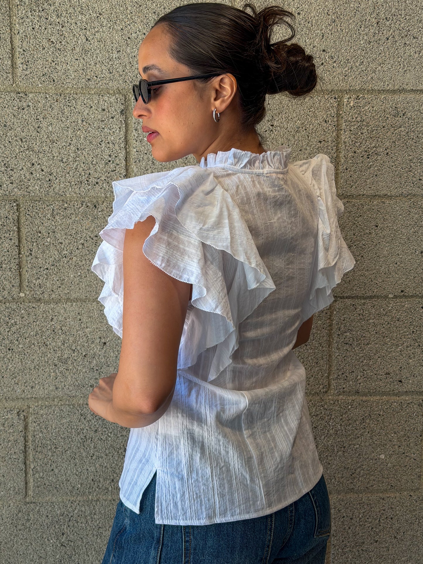Caia Top-White