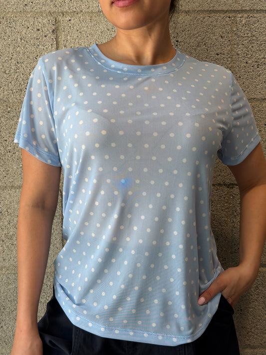 Soft Touch Top-Blue