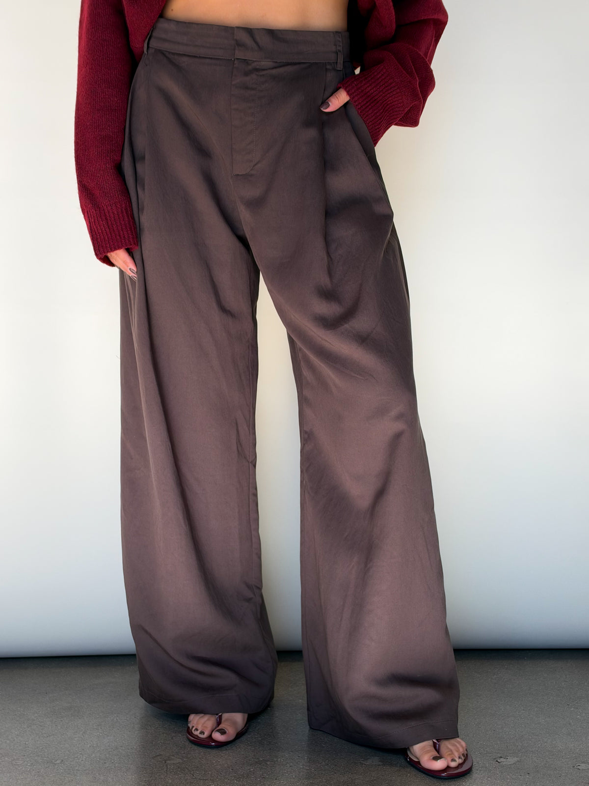 Tailor Pant-Chocolate