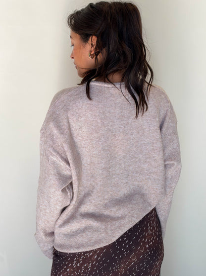 Clear Skies Cardigan-Beige
