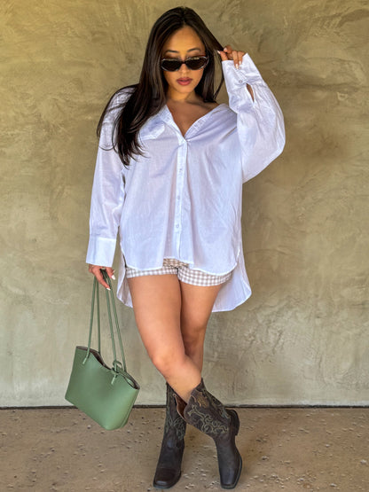 Work + Play Top-White