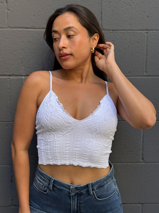 Brea Top-White