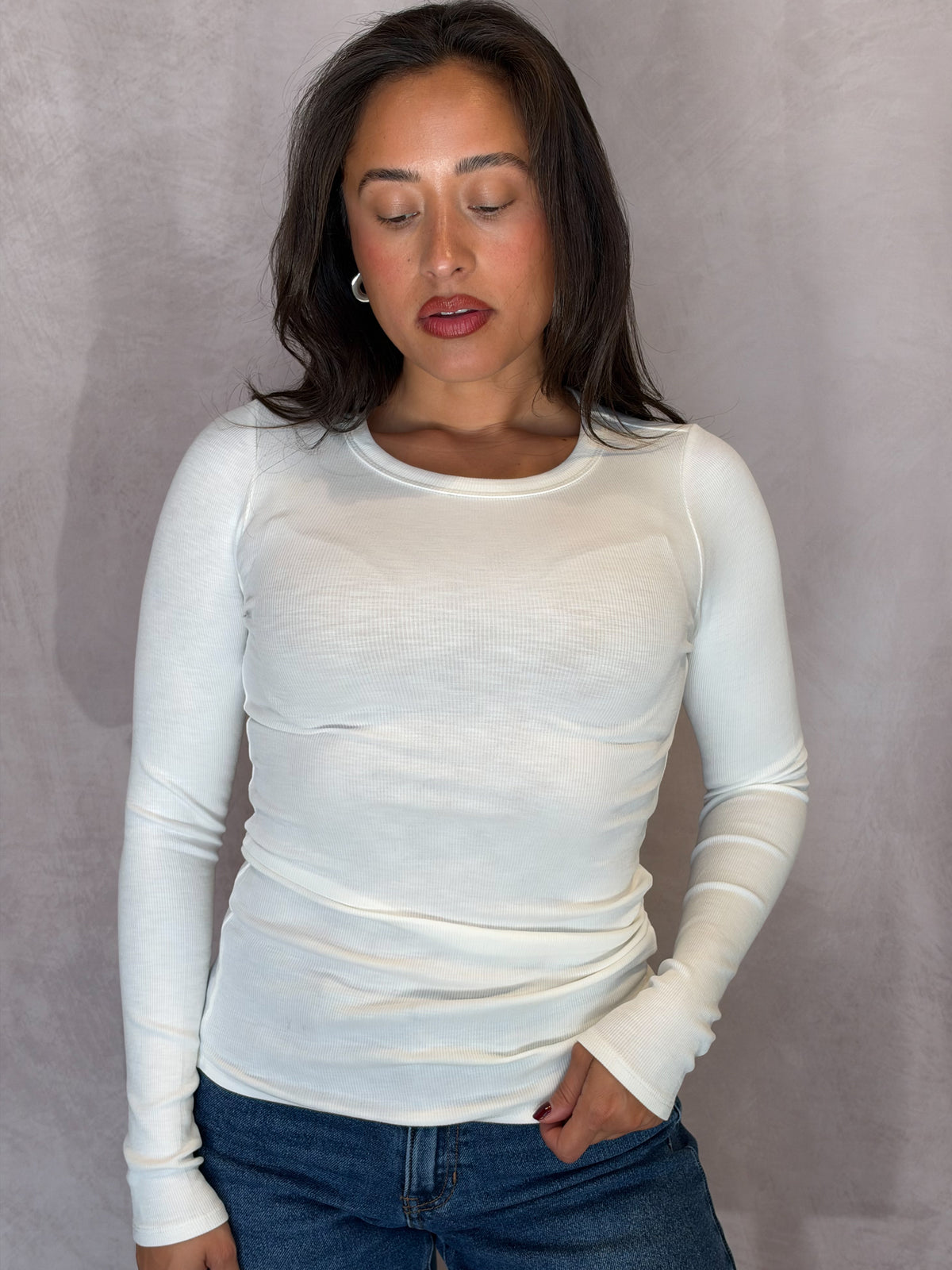Repeat Top-White