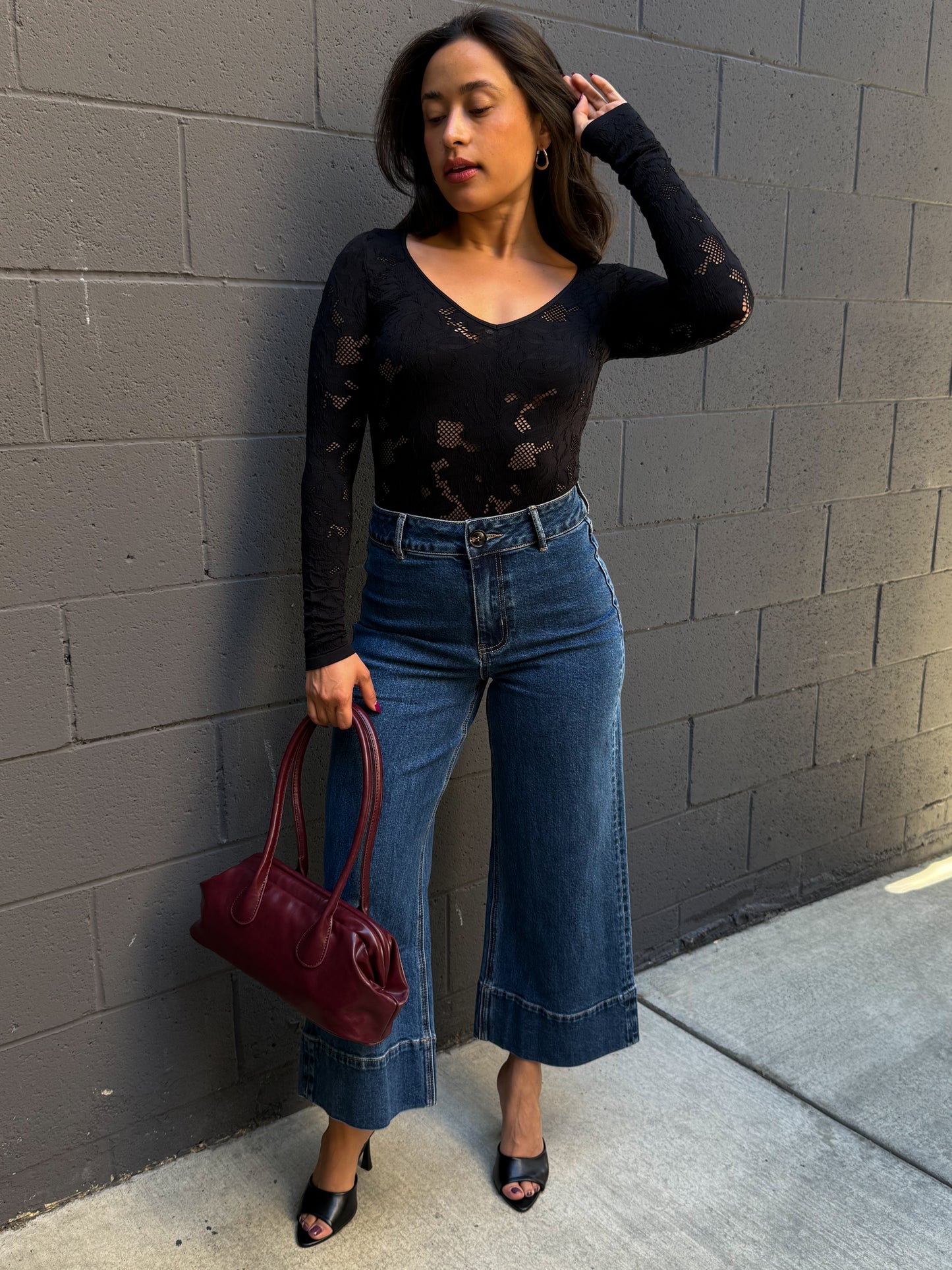 Monaco Bodysuit-Black
