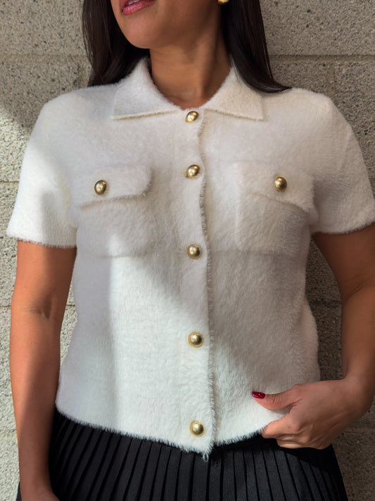 Astoria Top-Ivory