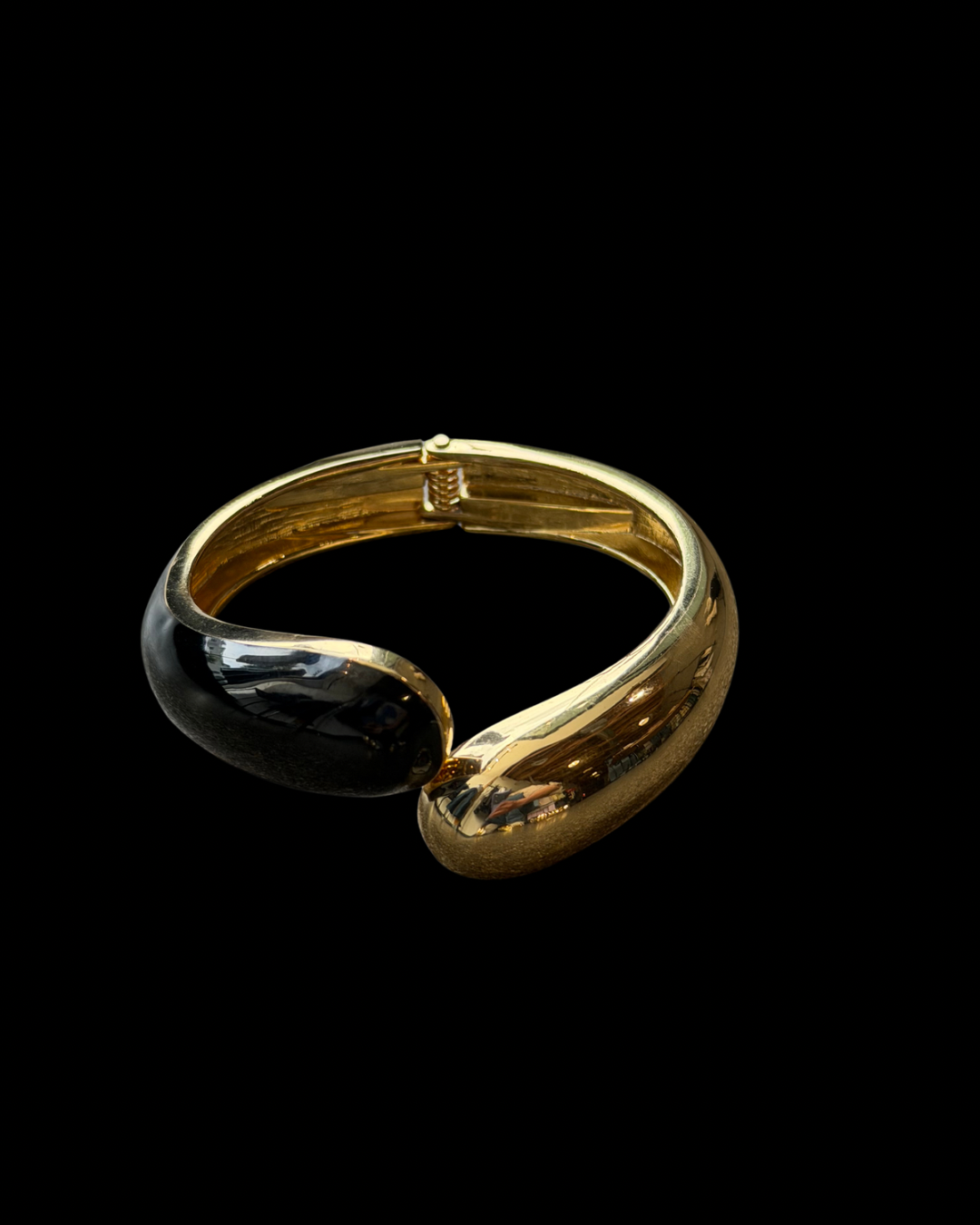 Nova Cuff-Black/Gold