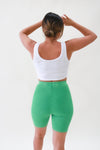 Flight Ready Biker Short-Green
