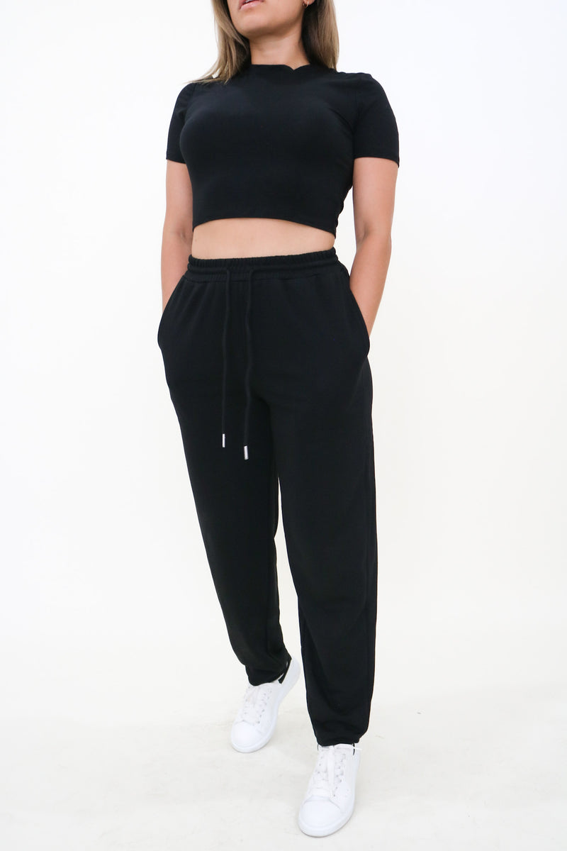 Take It Easy Jogger-Black