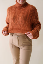 Too Cozy Sweater-Pumpkin